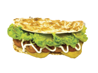 Piadina Millevoglie, piada chicken