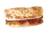 Piadina Millevoglie 37 Piadina Millevoglia, piada salsiccia, peperoni, maionese