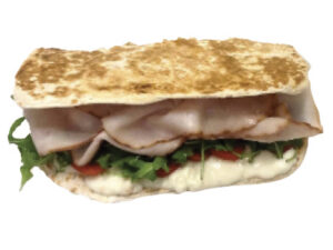 Piadina Millevoglie 35 Piadina Millevoglie, piada tacchino, squacquerone, rucola, pomodoro